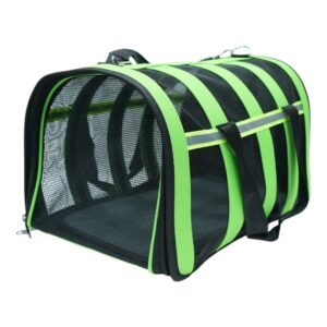 Green Mesh Pet Carrier Bag