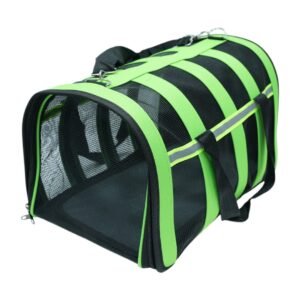 Green Mesh Pet Carrier Bag