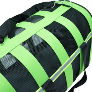 Green Mesh Pet Carrier Bag