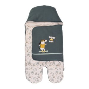 Junior Funny Puppies Printed Swaddle