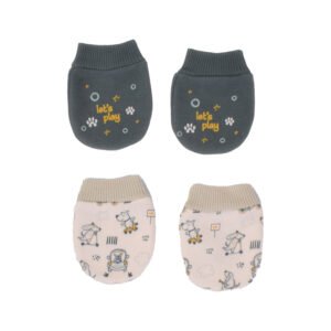Junior Funny Puppies Printed Gloves 2 PCS