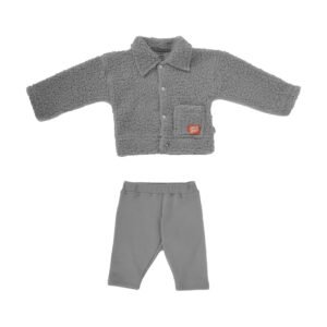 Junior Snow Printed Set (Bodysuit, Pants, Jacket) (3-6 m)