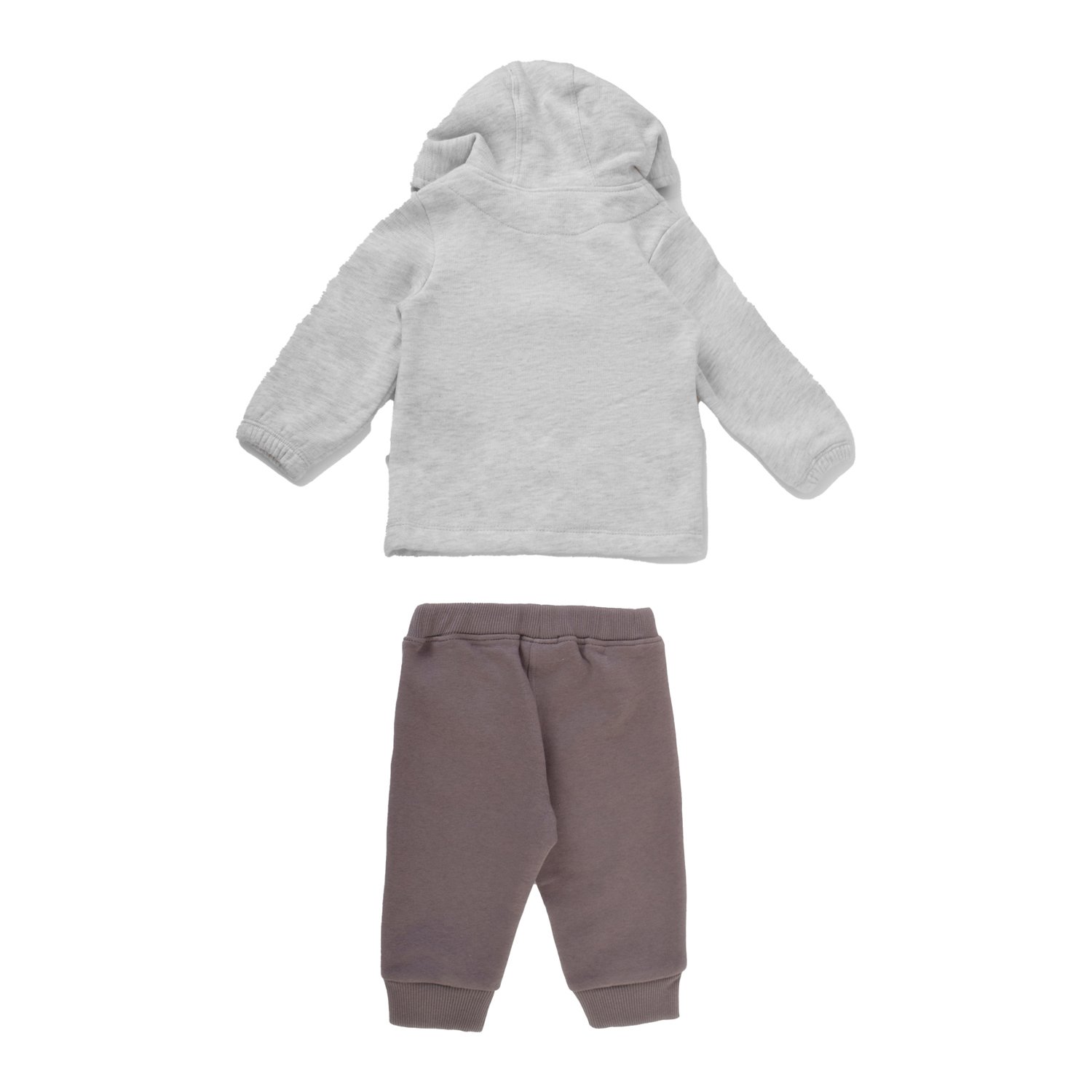 Junior Simple Sweetness Printed Set (Bodysuit, Pants, Hoodi Jacket) (3-6 m) - الصورة 6