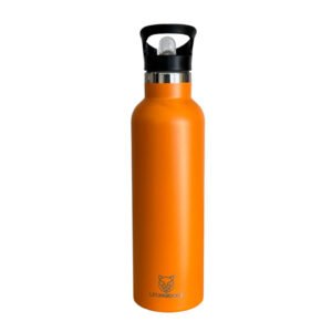 Orange Compact Water Bottle