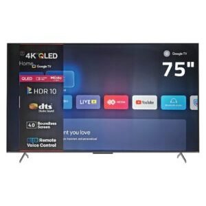 Sharp 75 Inch UHD - 4K - QLED - Smart - Google TV