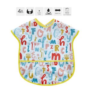 Babyjem Blw Bib With Alphabet Design