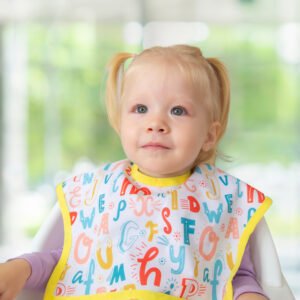 Babyjem Blw Bib With Alphabet Design
