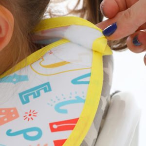 Babyjem Blw Bib With Alphabet Design