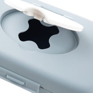 Babyjem Wet Towel Box / Grey &White