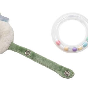 Babyjem Soft Baby Seahorse Rattle Toy / Mint Color