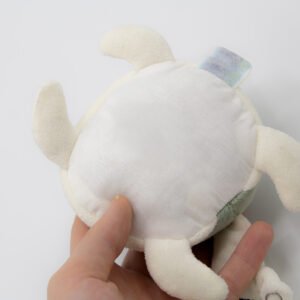 Babyjem Soft Baby Turtle Rattle Toy / Mint