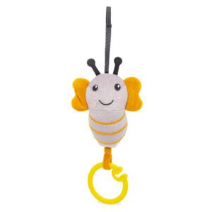 Babyjem Vibrating Baby Bee Toy / Grey