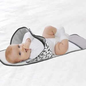 Babyjem 2 Functional Swaddle Changing Mat / Grey