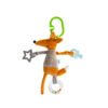 Babyjem Fox Stroller Toy Gray