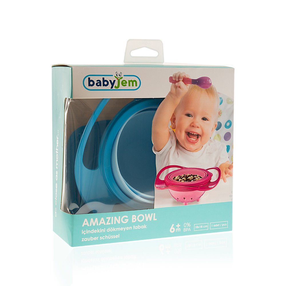 Babyjem Amazing Bowl Blue - Image 5