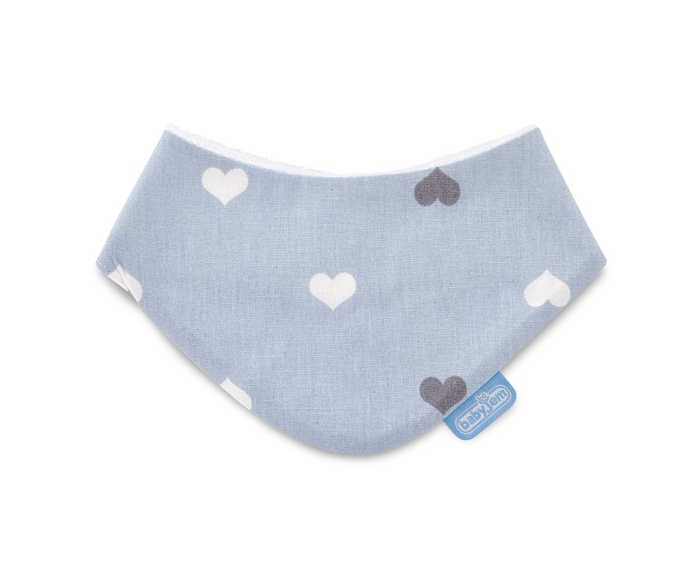 Babyjem Newborn Scarf Apron Blue