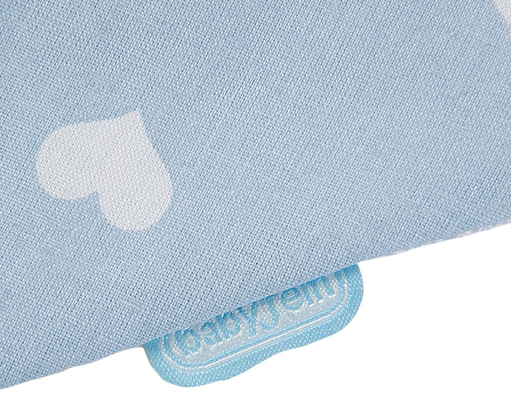 Babyjem Newborn Scarf Apron Blue - Image 5