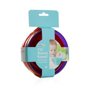 Babyjem Food Plate 3 Pieces For Girl