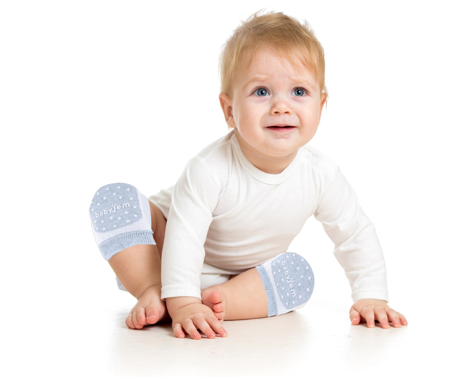 Babyjem Knee Ped Blue - الصورة 2