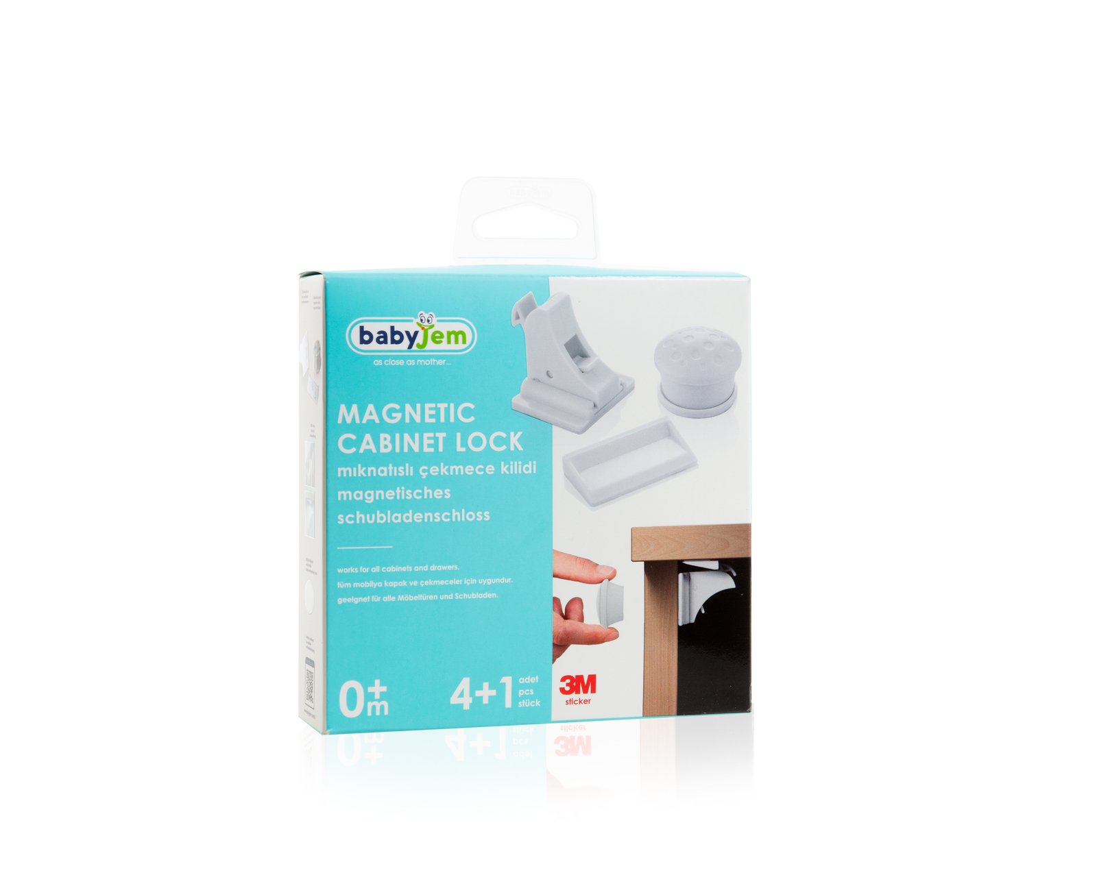 Babyjem Magnetic Cabinet Lock 3 Pieces - Image 5