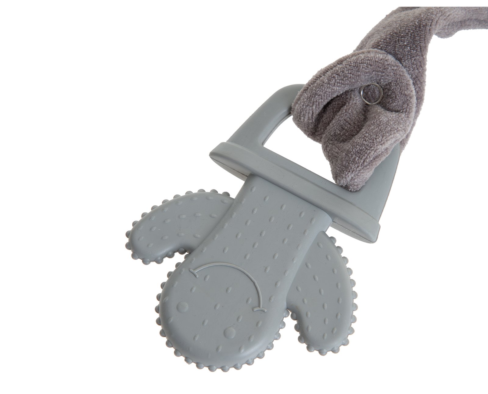 Babyjem My Sweet Bear Toy With Teether / Grey - الصورة 5