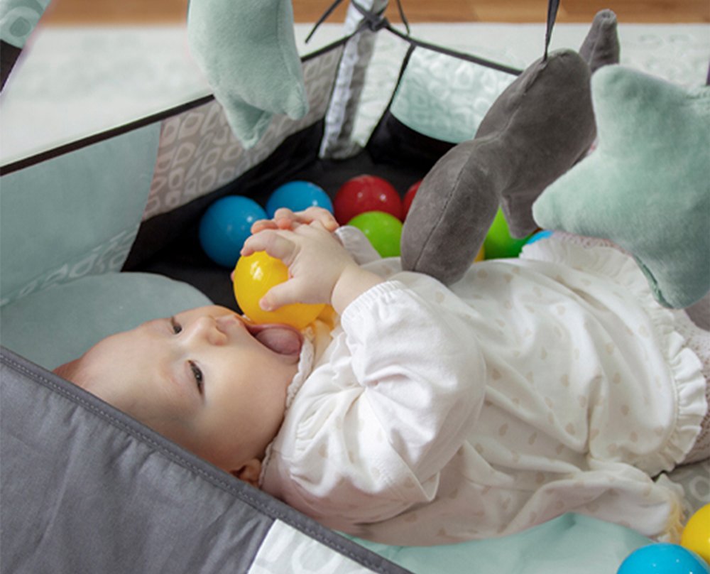 Babyjem Play Mat With Balls / Green - Image 2