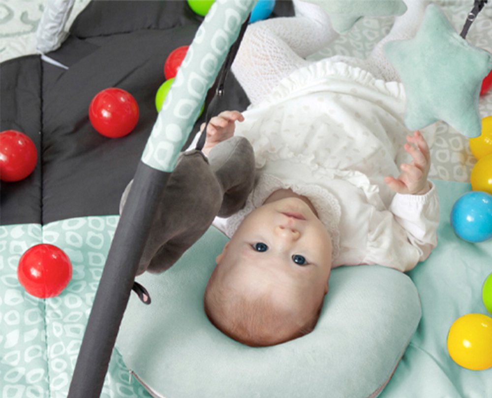 Babyjem Play Mat With Balls / Green - Image 3