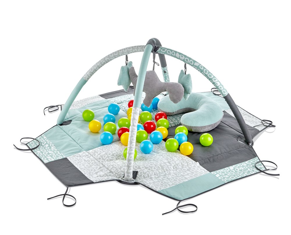 Babyjem Play Mat With Balls / Green - Image 4
