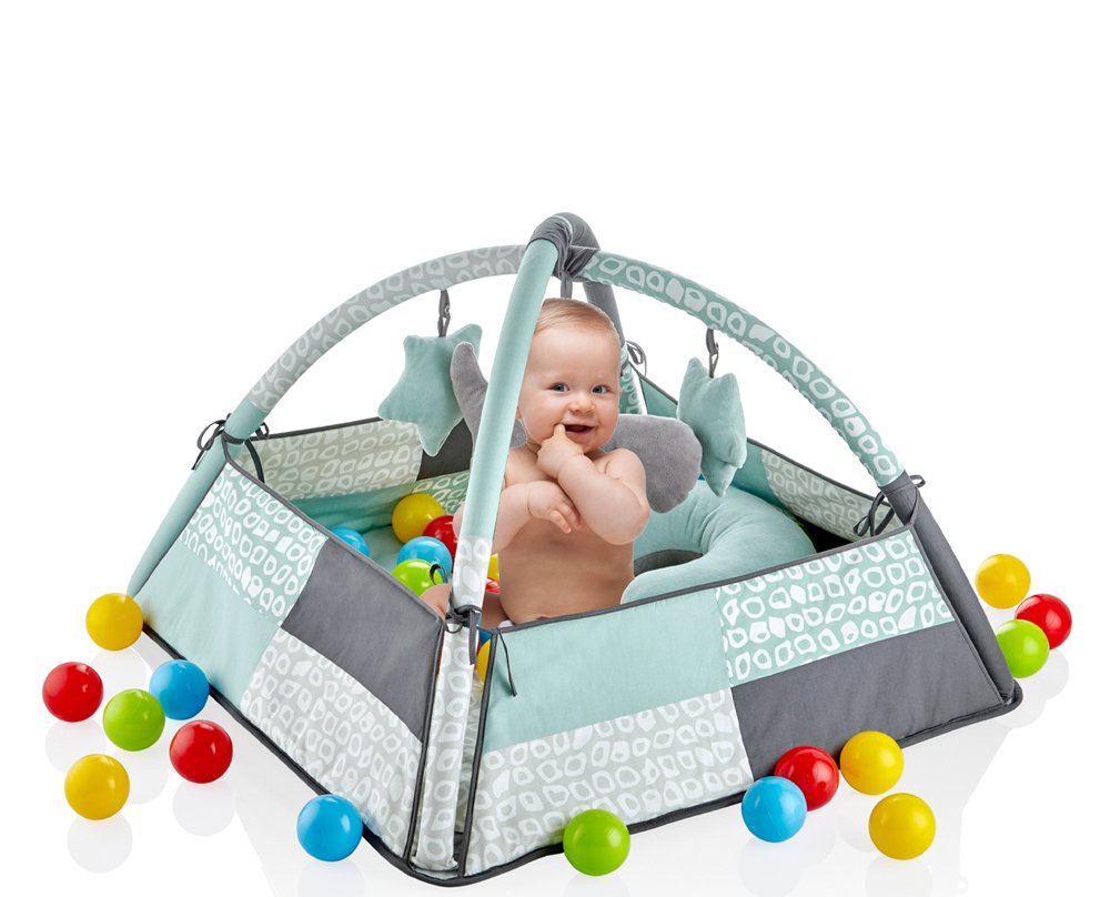 Babyjem Play Mat With Balls / Green - Image 6