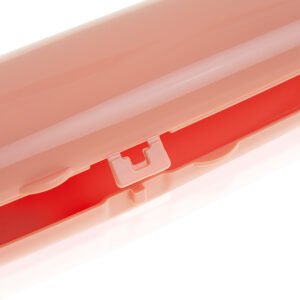 Babyjem Plastic Fork & Spoon Travel Case / Rose Color