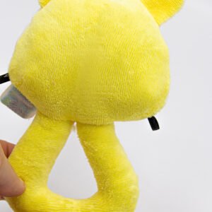 Babyjem Soft Baby Cat Rattle Toy / Yellow