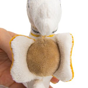 Babyjem Soft Baby Seahorse Rattle Toy / Orange