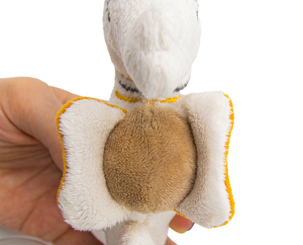 Babyjem Soft Baby Seahorse Rattle Toy / Orange - Image 6