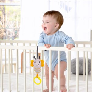 Babyjem Vibrating Baby Bee Toy / Yellow