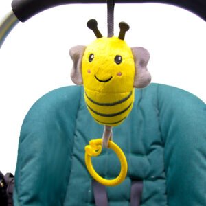 Babyjem Vibrating Baby Bee Toy / Yellow