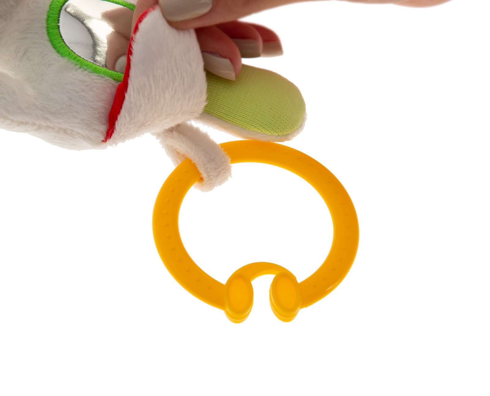 Babyjem Vibrating Baby Elephant Toy / Red &Green Ear - الصورة 5