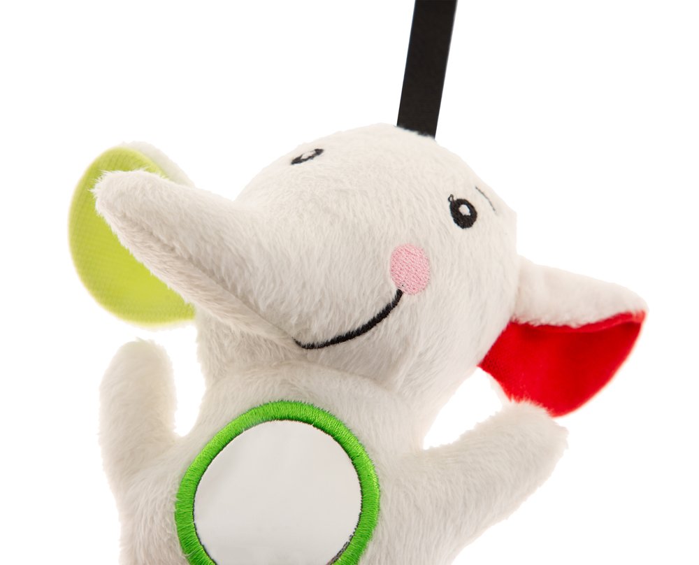 Babyjem Vibrating Baby Elephant Toy / Red &Green Ear - الصورة 6