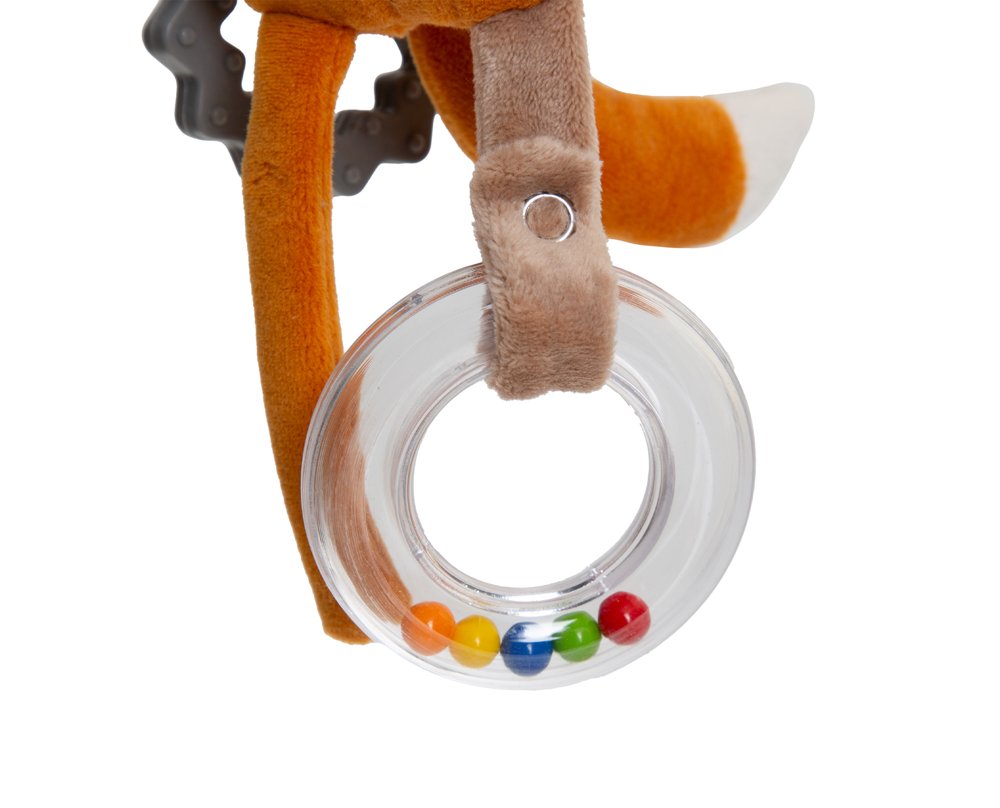 Babyjem Fox Stroller Toy Brown - Image 5