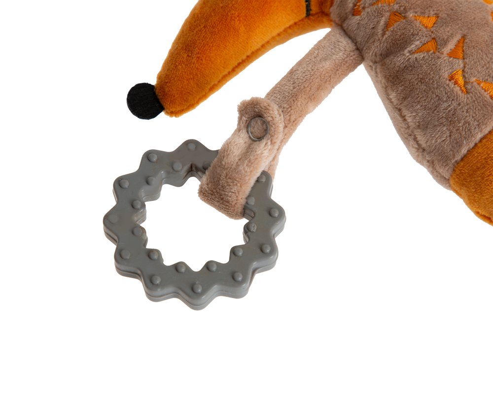 Babyjem Fox Stroller Toy Brown - Image 6