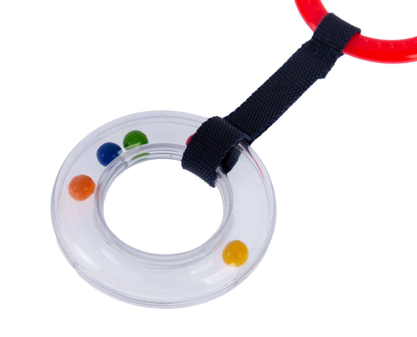 Babyjem Rattle Ring Red Oval - الصورة 5