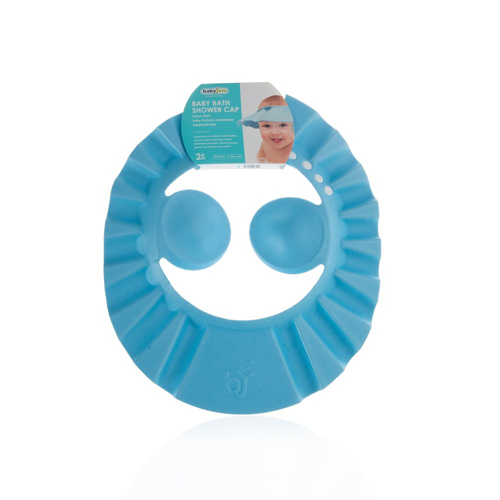 Babyjem Baby Bath Hat Blue - Image 4