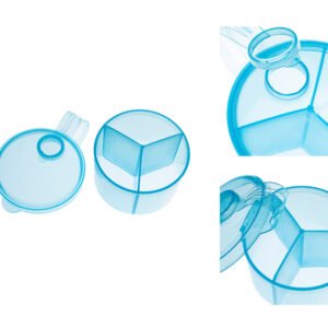 Babyjem Powder Food Container Blue