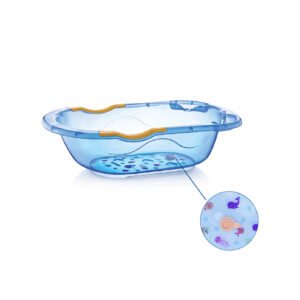 Babyjem Baby Bath Tub Set 6 Pieces With The Termometer / Blue