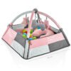 Babyjem Play Mat With Balls / Rose Color