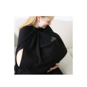 Babyjem Breast Feeding Tulle Cover Black
