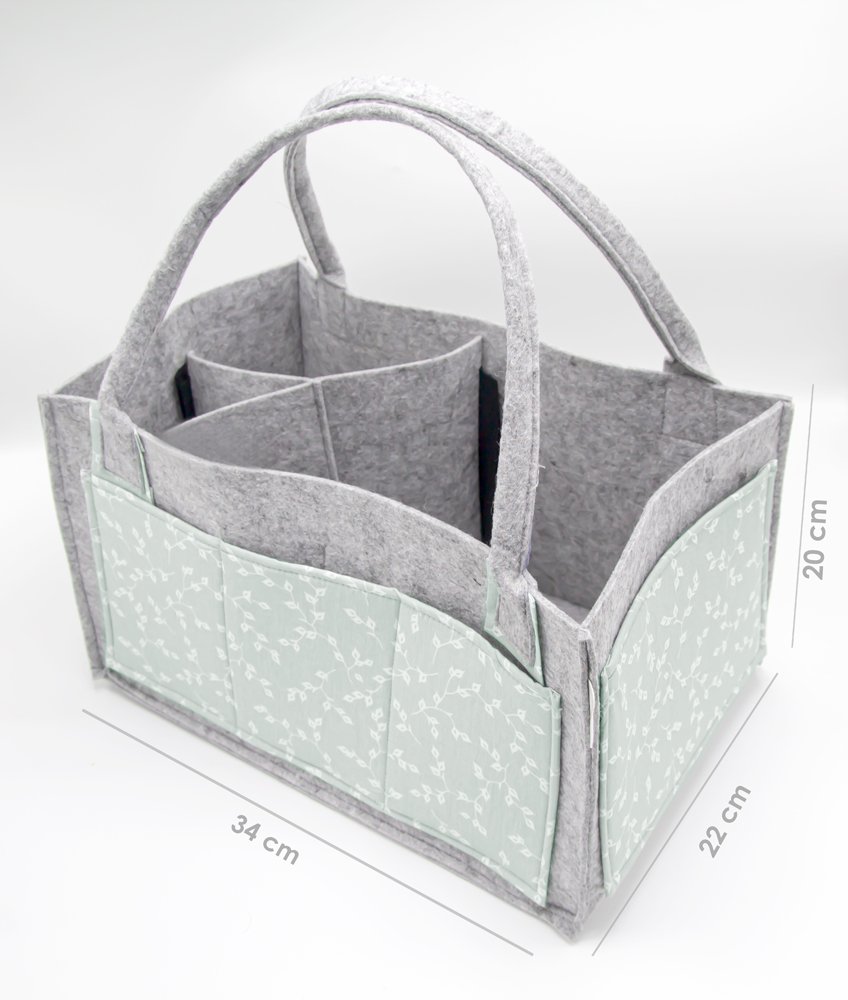 Babyjem Maternity Baby Organiser / Green - الصورة 6