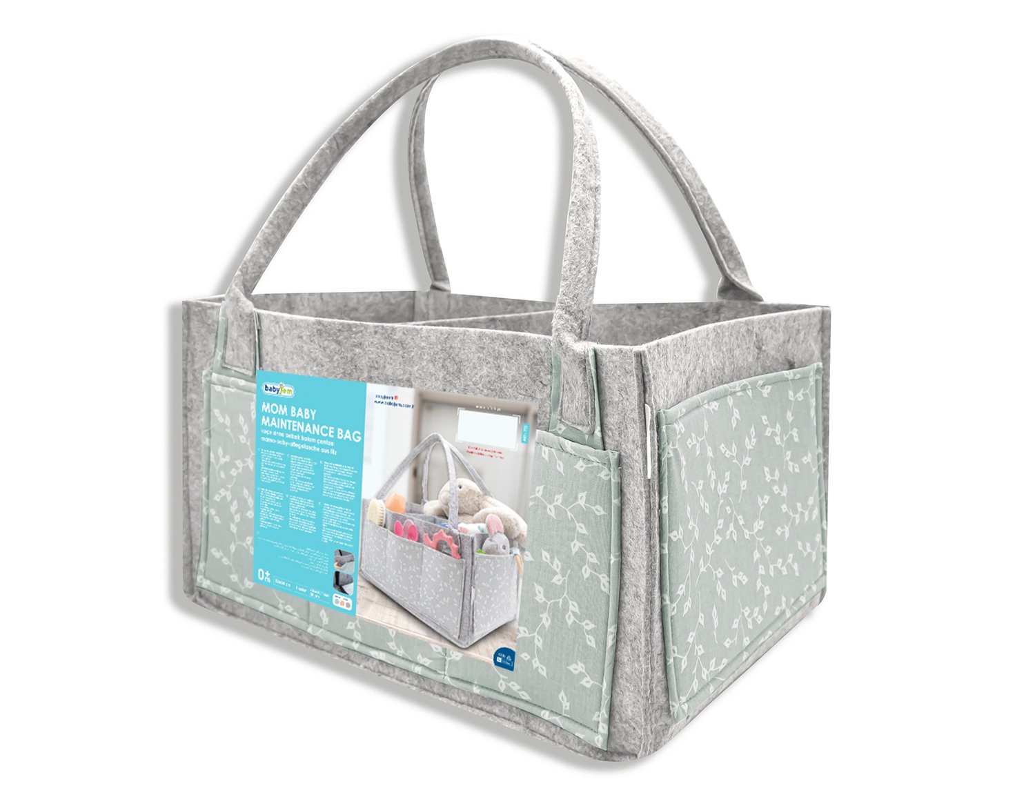 Babyjem Maternity Baby Organiser / Green - الصورة 7