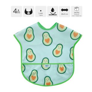 Babyjem Blw Bib With Avacado Design