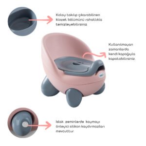 Babyjem Tonton Potty Whi?te/ Gray