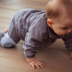 Babyjem Crawling Knee Sleeves Grey